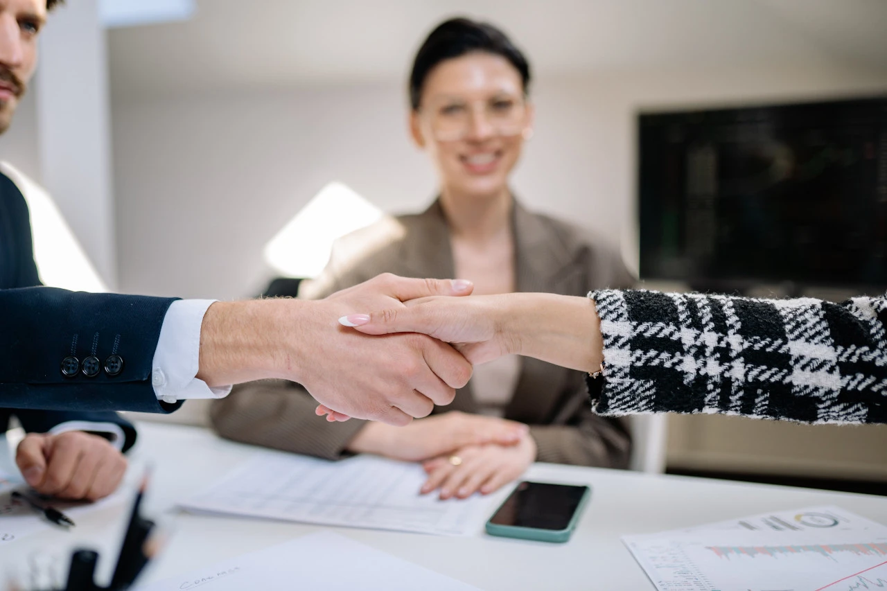 image of a handshake